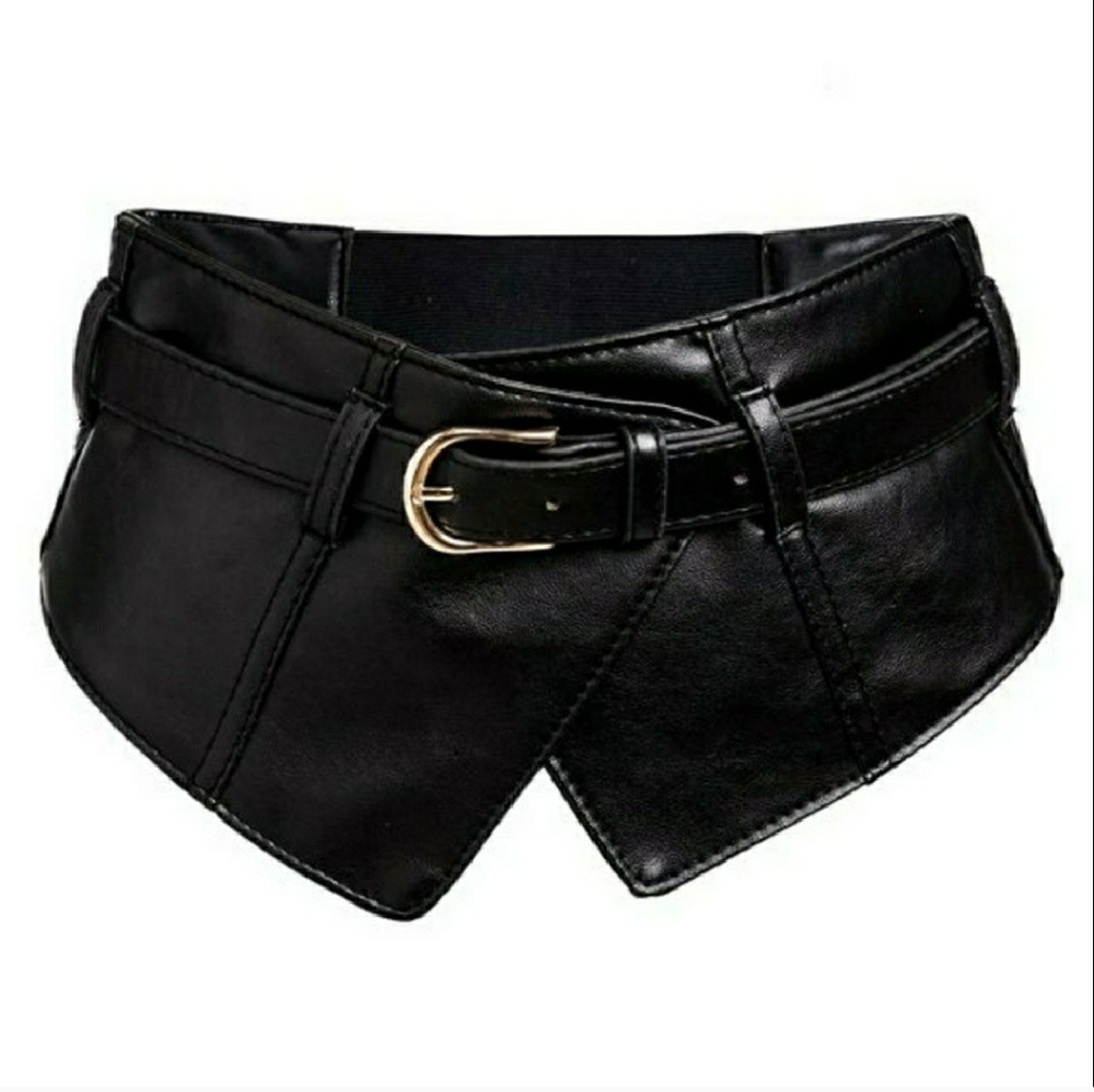 Faux Leather Belt